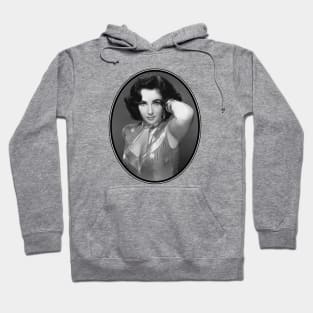 Elizabeth Taylor: Glamourous Sophistication Hoodie